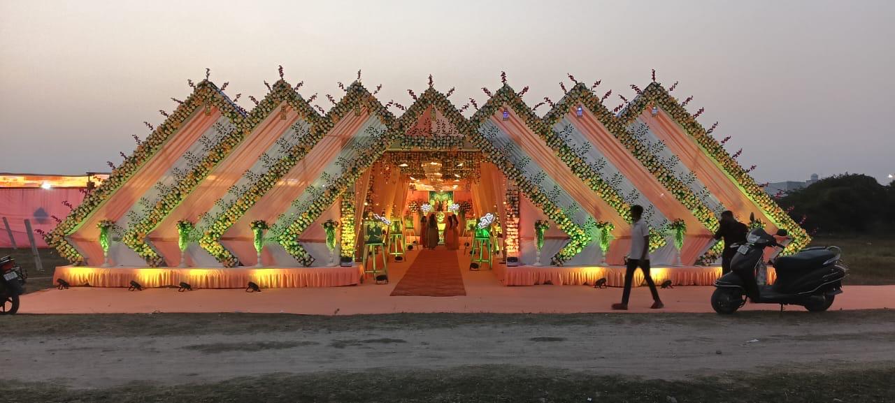 Wedding venue decoration