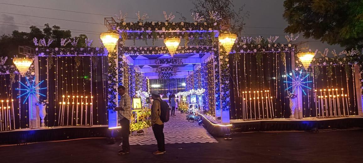 Complete wedding decoration